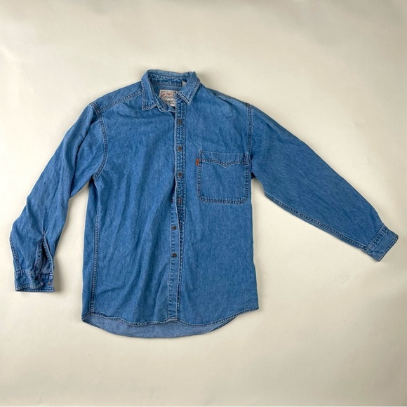 Levi's Light Blue Denim shirt - Picture 1 of 3